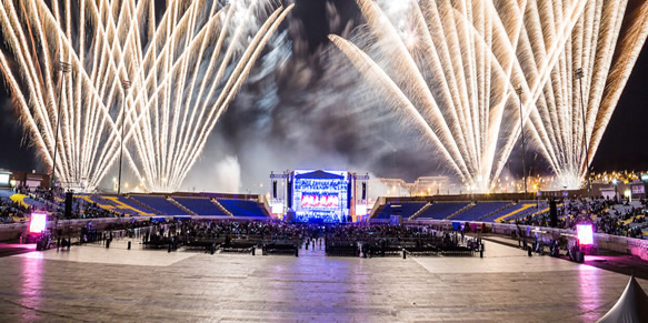 Pirotecnia para conciertos